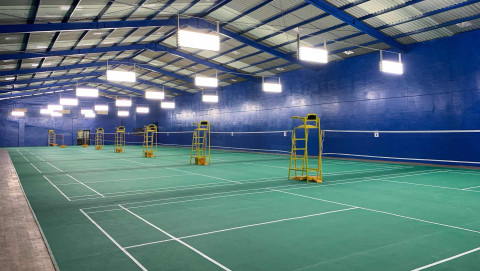 Hall Badminton Pasar Teluk Gong Angkasa