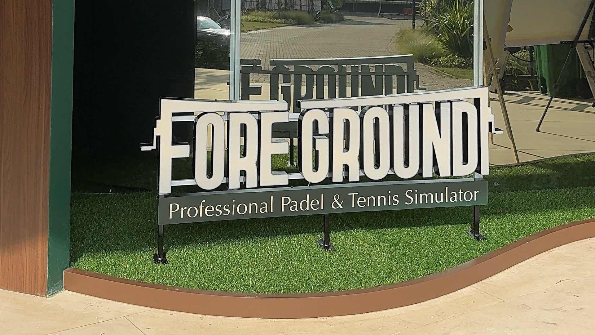 Foreground Racquet Simulator - PIK 2