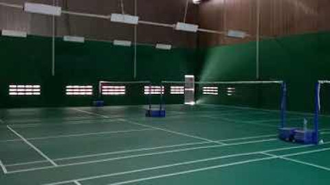 Red Badminton Hall