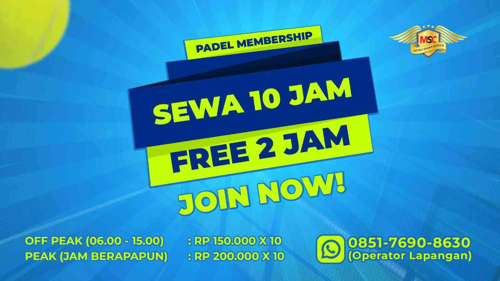 Metro Sport Center - Padel