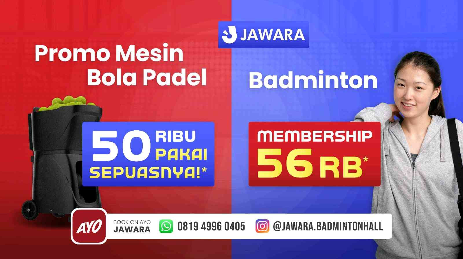 Jawara Badminton & Padel Legok, Tangerang