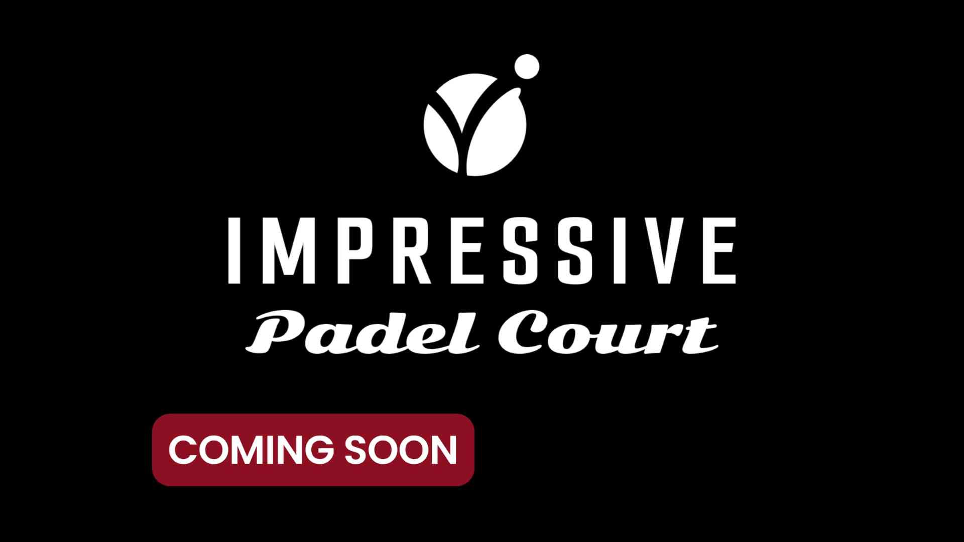 Impressive padel court
