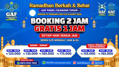 GAF Padel Cikarang Timur By Ganda Agung Sports