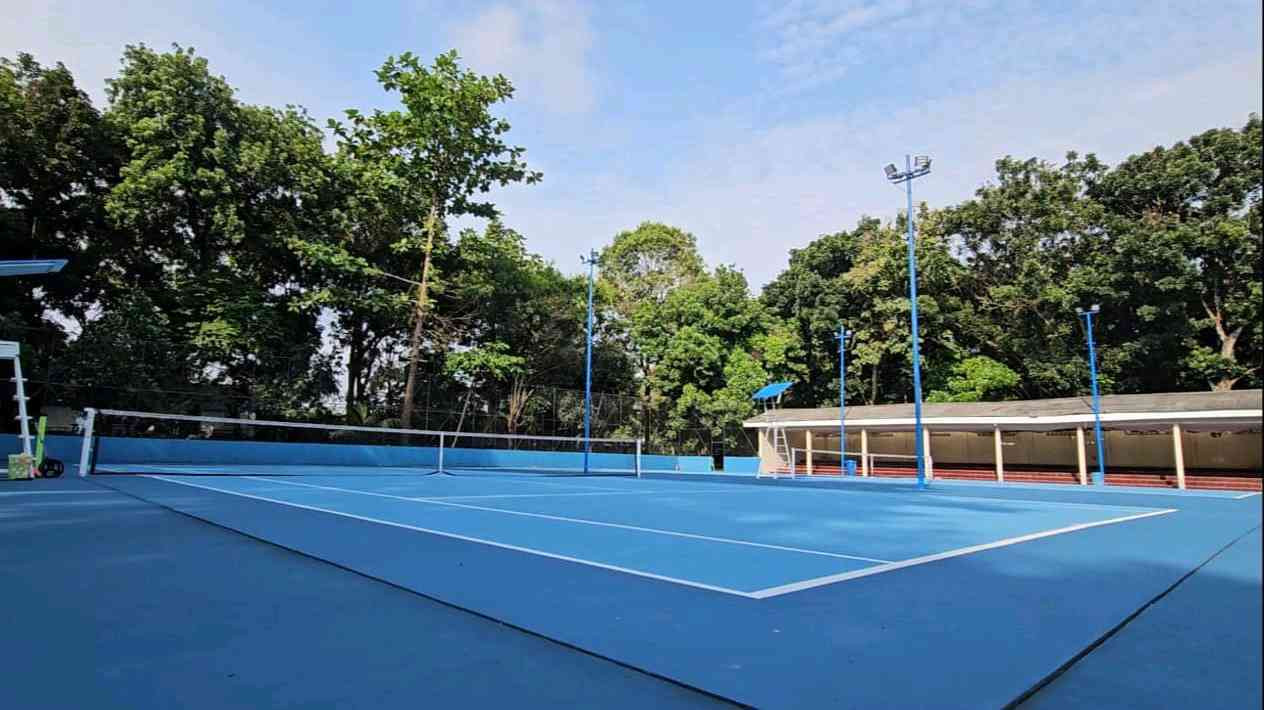 Lapangan Tennis Universitas Lampung