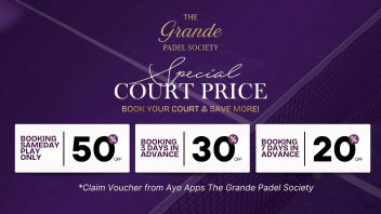 Foto Utama Venue (S.Hatta) The Grande Padel Society
