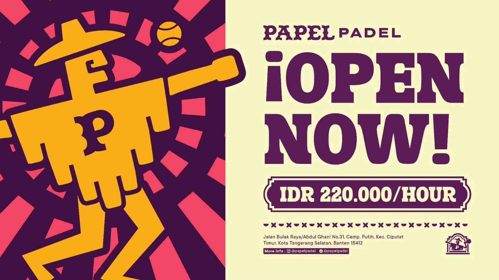 Papel Padel Lebak Bulus