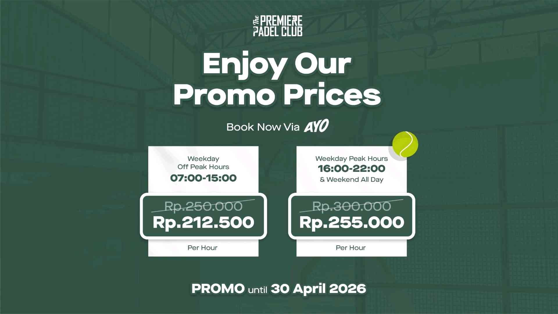 Premiere Padel Club Cilegon