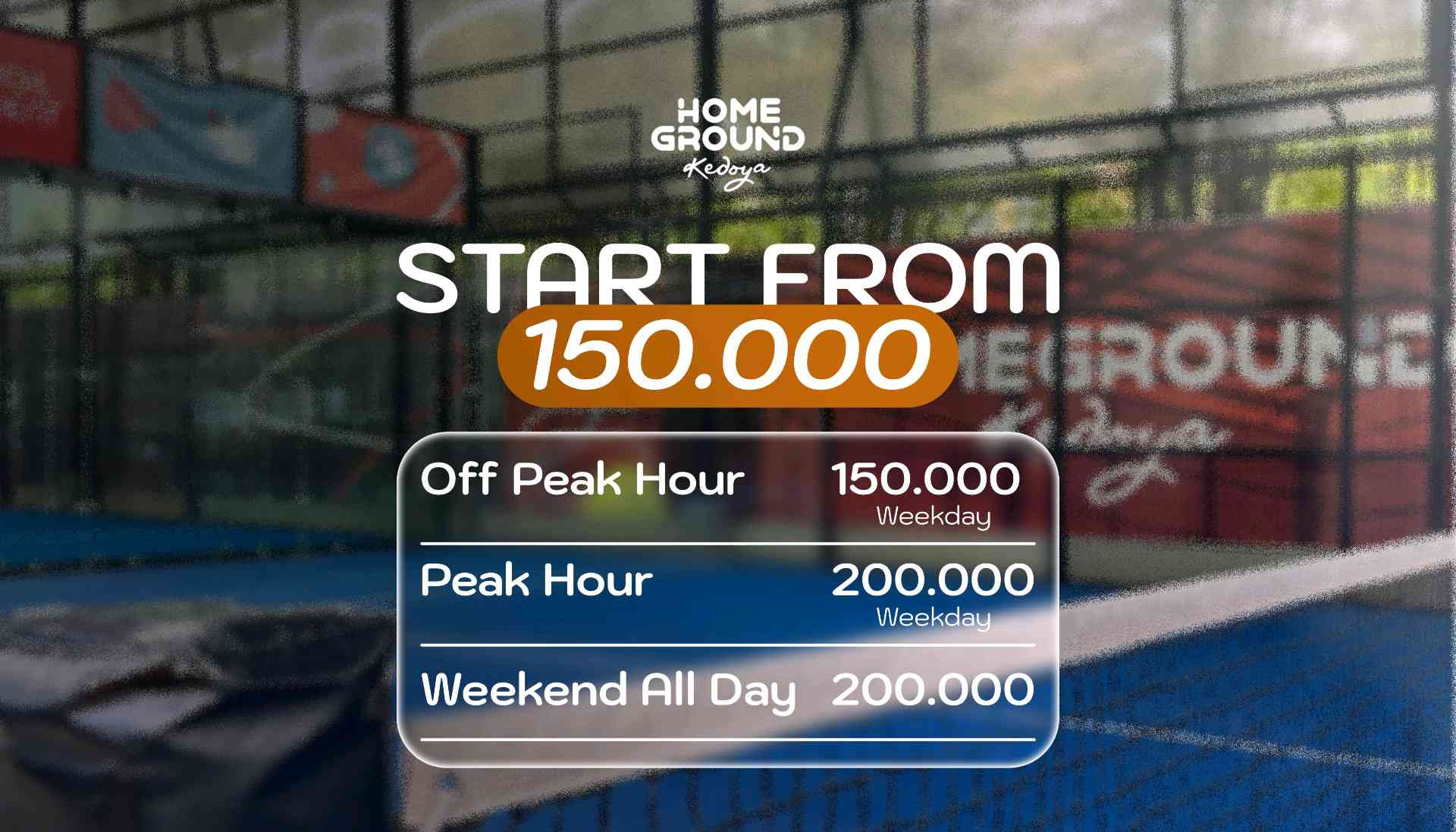 Homeground Padel Kedoya