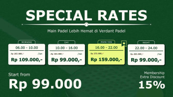 Foto Utama Venue Verdant Padel Court