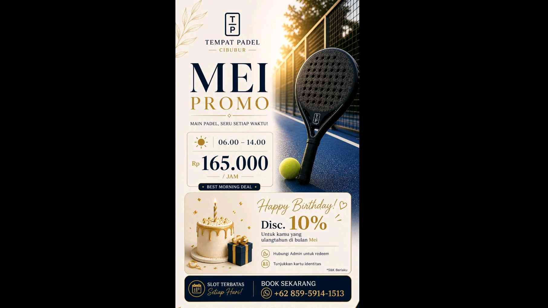 Tempat Padel Cibubur - Kota Wisata