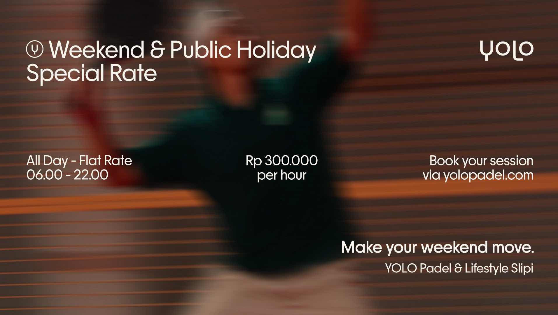YOLO Padel and Lifestyle Slipi