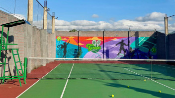 Foto Utama Venue green tennis court