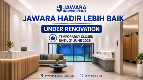 Jawara Badminton Hall Legok, Tangerang