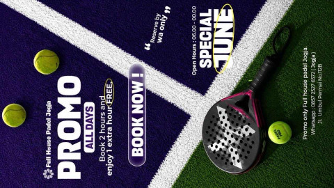 Full House Padel Palagan Yogyakarta
