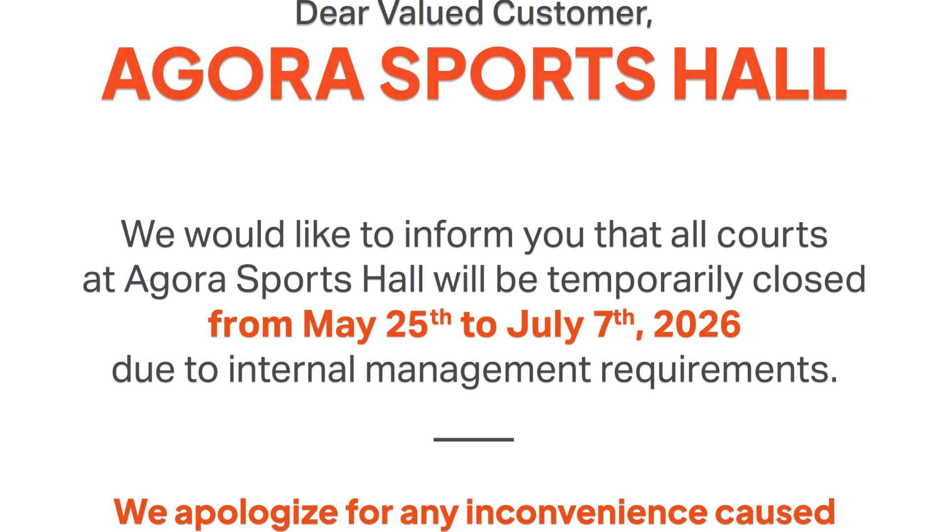 Agora Sports Hall