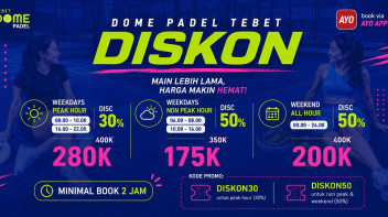 Foto Utama Venue Dome Padel, Tebet