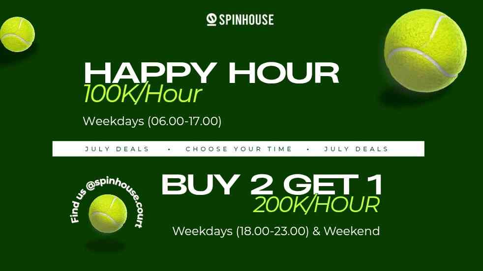 Spin House Padel Court - Bintaro Ciputat