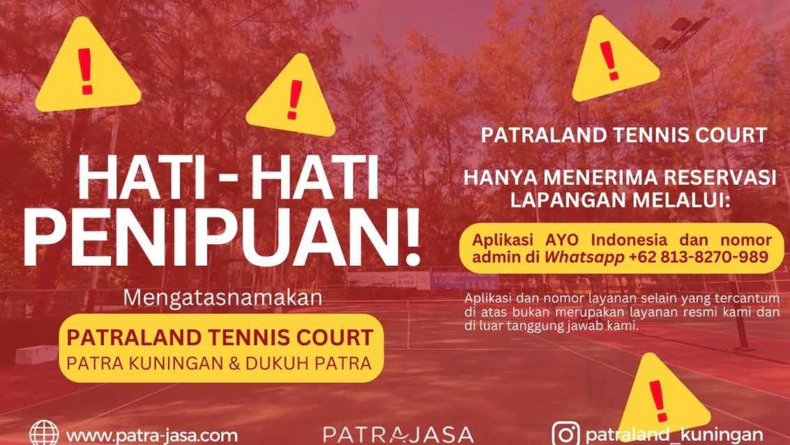 Patraland Tennis Court - Dukuh Patra