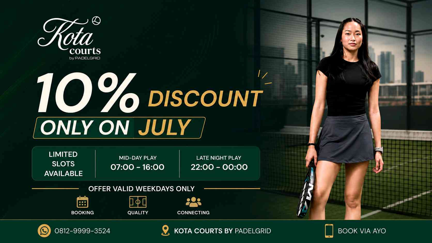 KOTA COURTS by PADELGRID Mangga Besar