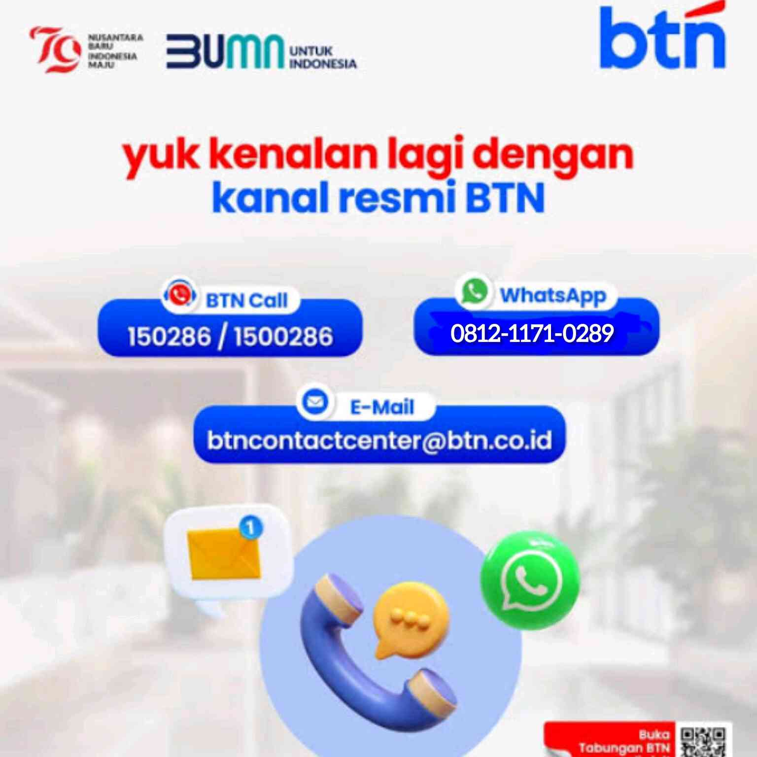 Nomer Whatsapp BTN