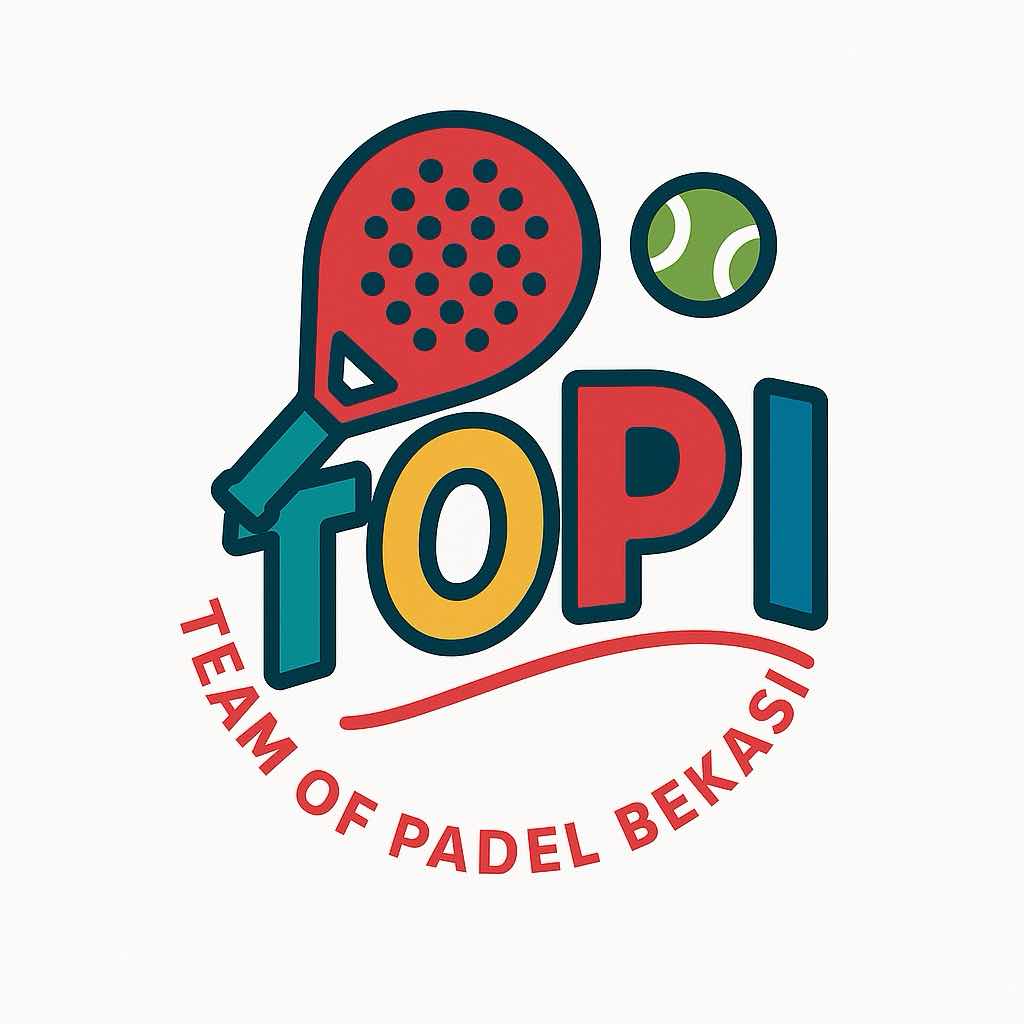 Logo TOPI - Team Of Padel Bekasi
