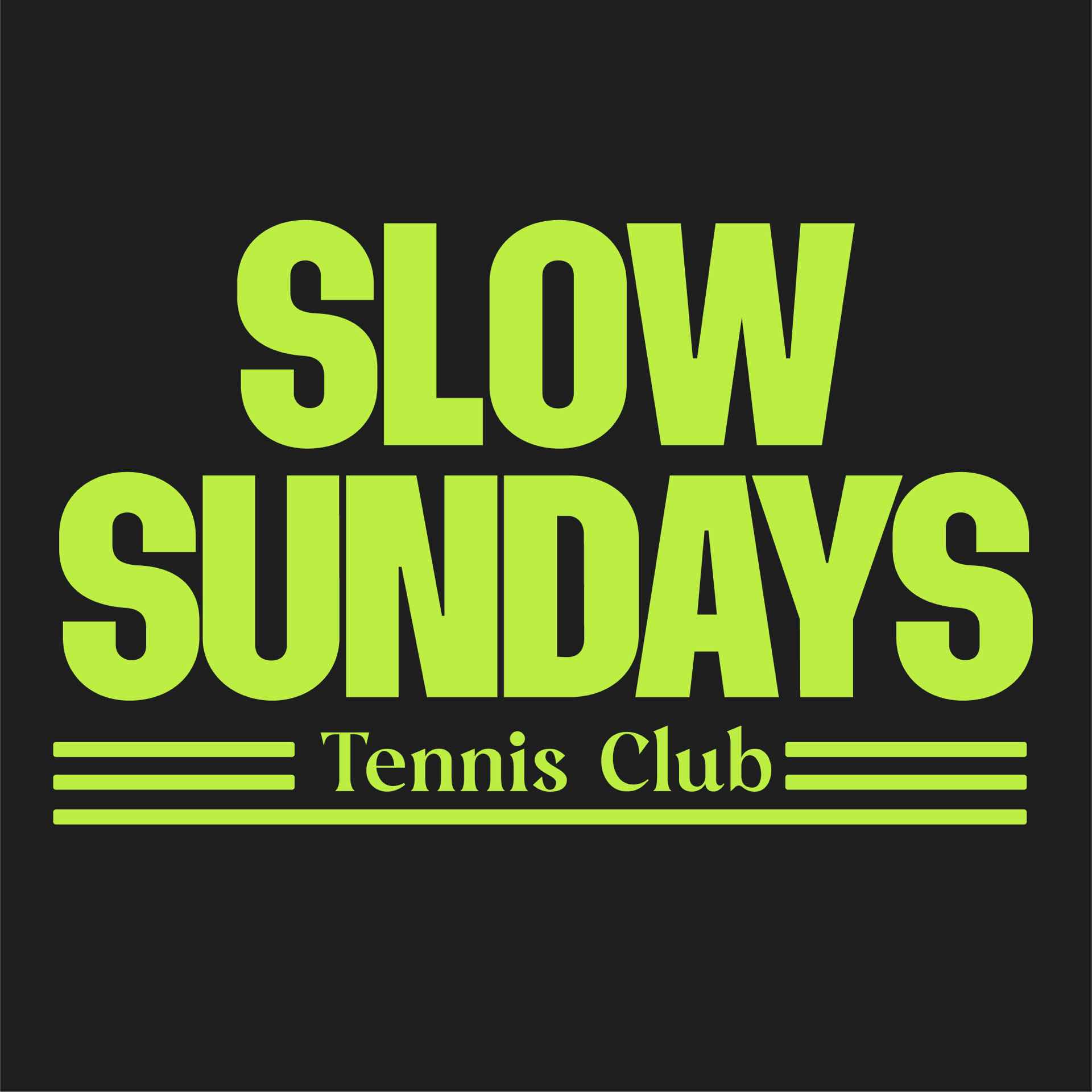 Slow Sundays Tennis Club